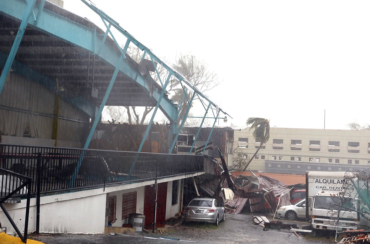 María deja daños "severos" en Puerto Rico y 9 muertes en las Antillas Menores