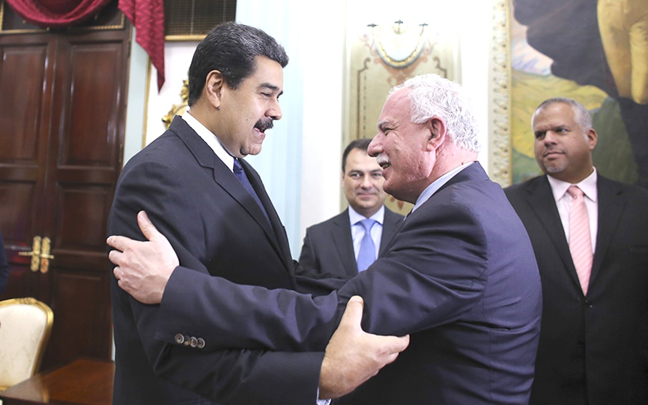 3 Maduro y canciller de Palestina WEB