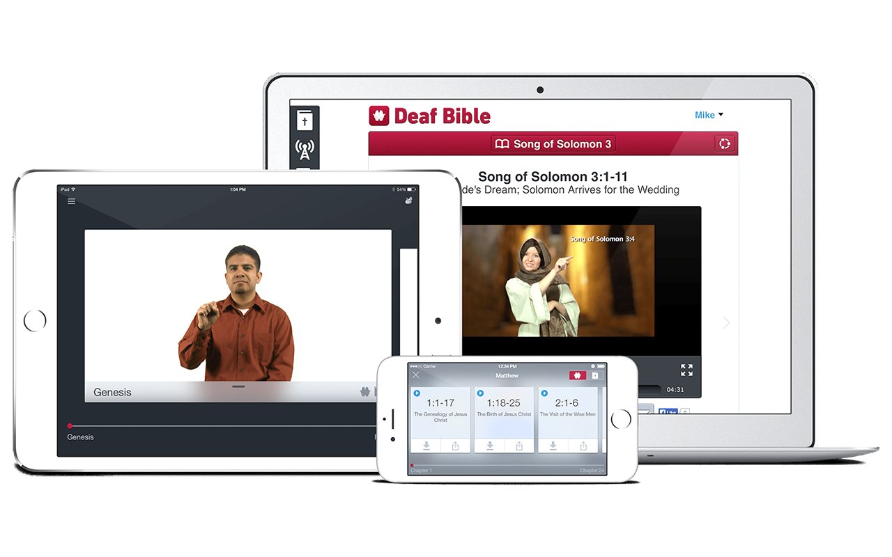 7 Aplicación de la Biblia para sordos WEB