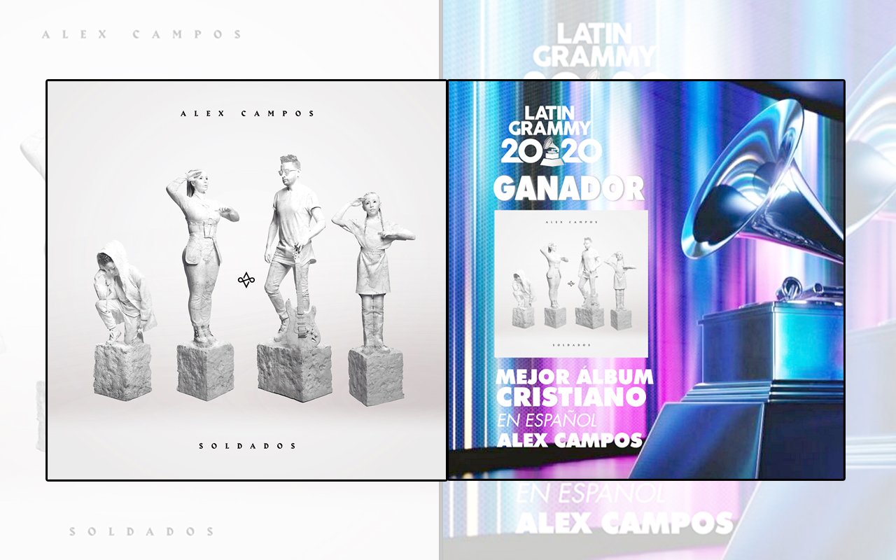 Alex Campos gana su quinto Grammy Latino como Mejor álbum cristiano WEB