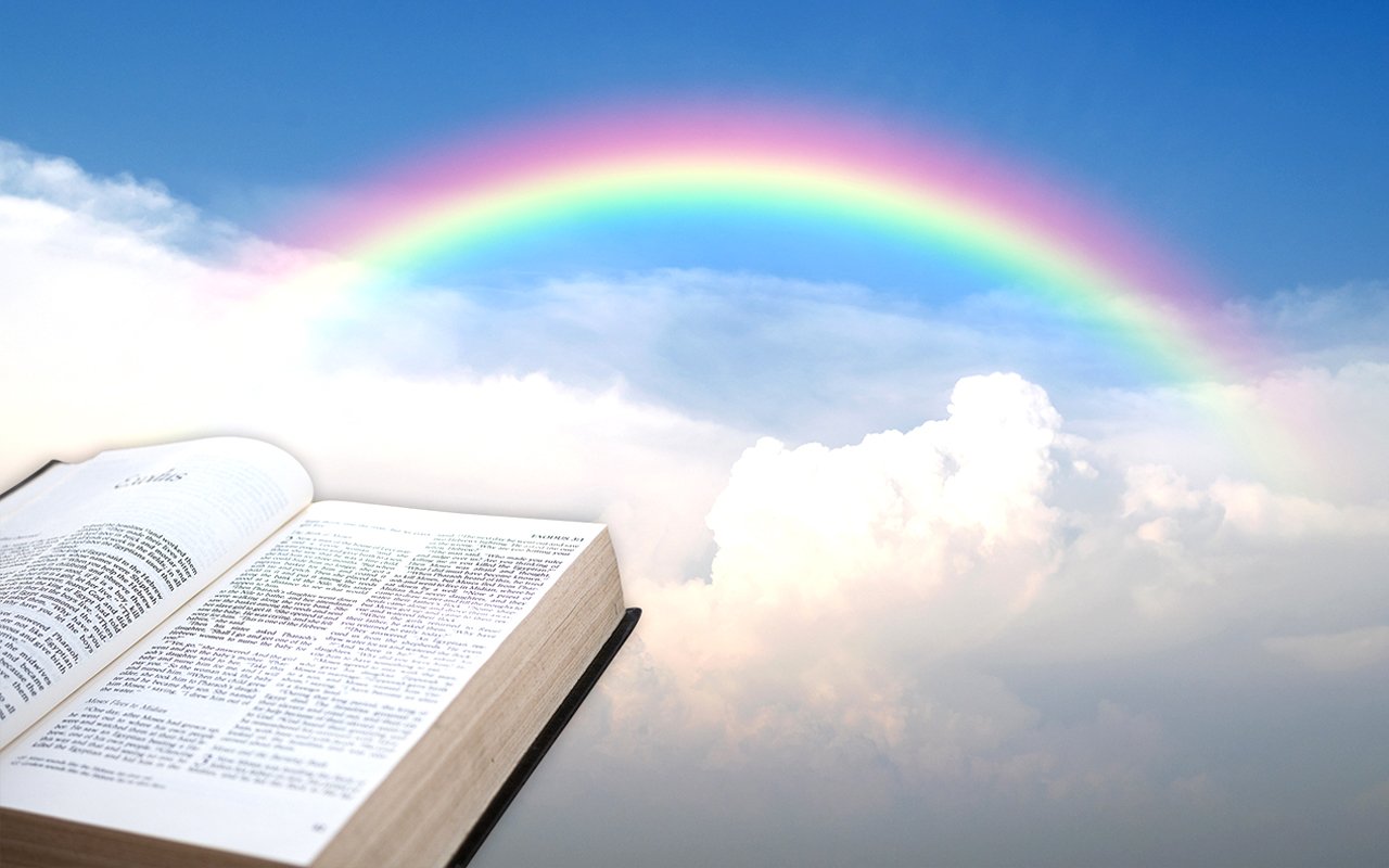 Montaje La Biblia y el arcoíris WEB