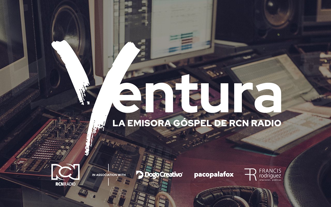La cadena radial RCN Radio anuncia el lanzamiento de su emisora góspel 'Ventura' WEB