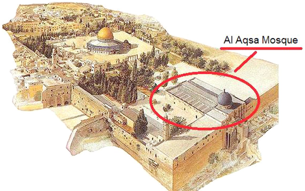 La verdadera mezquita al-Aqsa no está en Jerusalén (1) WEB