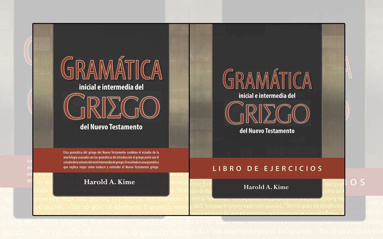 Portavoz lanza 'Gramática inicial e intermedia del griego del Nuevo Testamento' (A) WEB