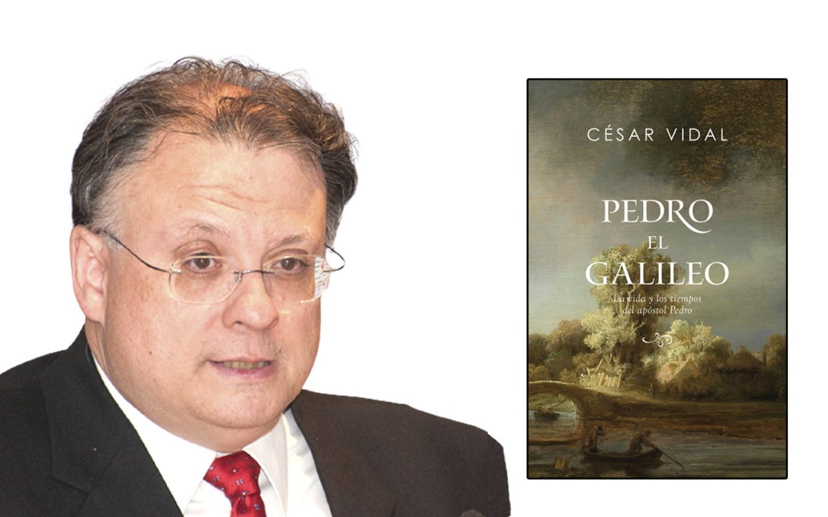 César Vidal presenta su libro 'Pedro el galileo' (A) WEB