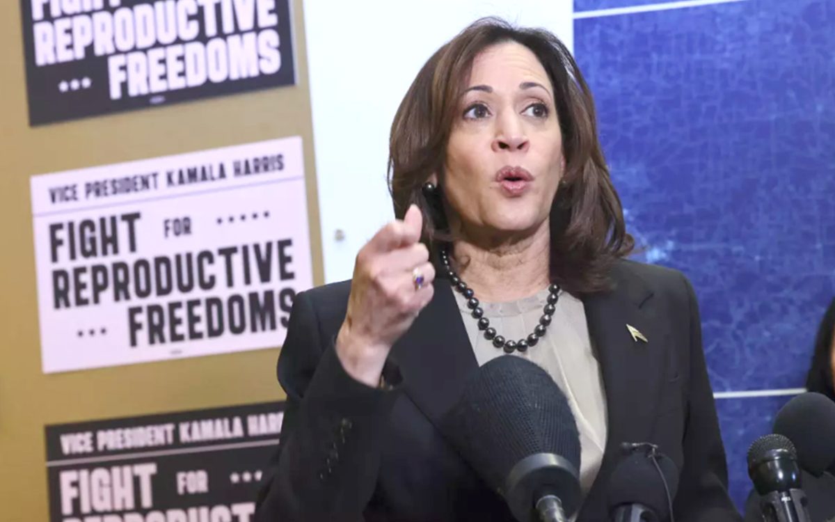 Kamala Harris provoca indignación con su histórica visita a la clínica de abortos de Minnesota 'Increíble' (AP) WEB