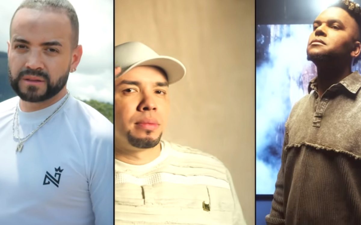 Nacho, Redimi2 y Alex Zurdo cantan Alabaré WEB