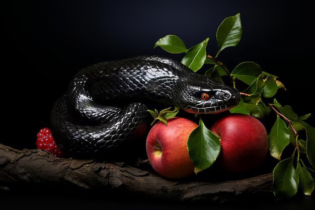 tentacion-enigmatica-fruto-prohibido-serpiente-negra-rama-arbol_1000124-202799