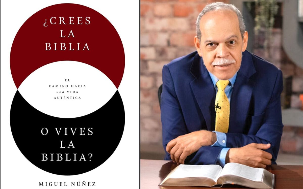 Miguel Núñez presenta su nuevo libro '¿Crees la Biblia o vives la Biblia' WEB