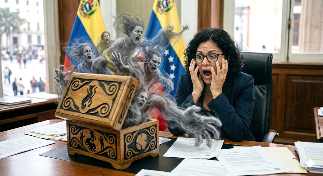 El grave error de Delcy Eloina Rodríguez_