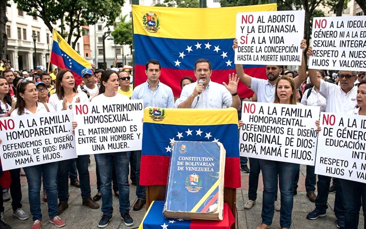 Movimiento ciudadano exige respeto a la Constitución de Venezuela y rechaza la _Agenda Woke_ en defensa de la vida y la familia WEB