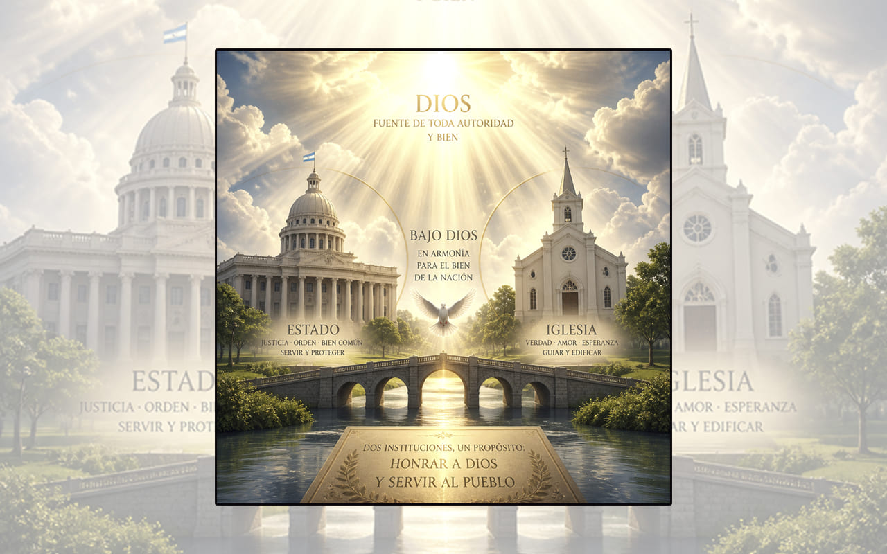 La separación de la iglesia y el Estado no significa la separación de Dios WEB