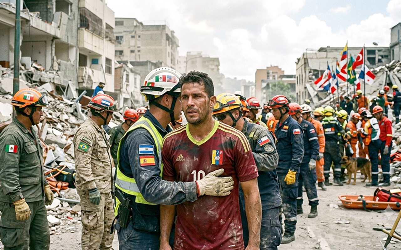 Venezuela no estuvo en el mundial, pero el mundo se puso su camiseta WEB