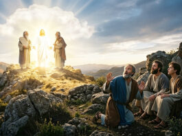 Moisés y Elías: la Ley y los profetas dan testimonio de Cristo (Mateo 17:1-8)