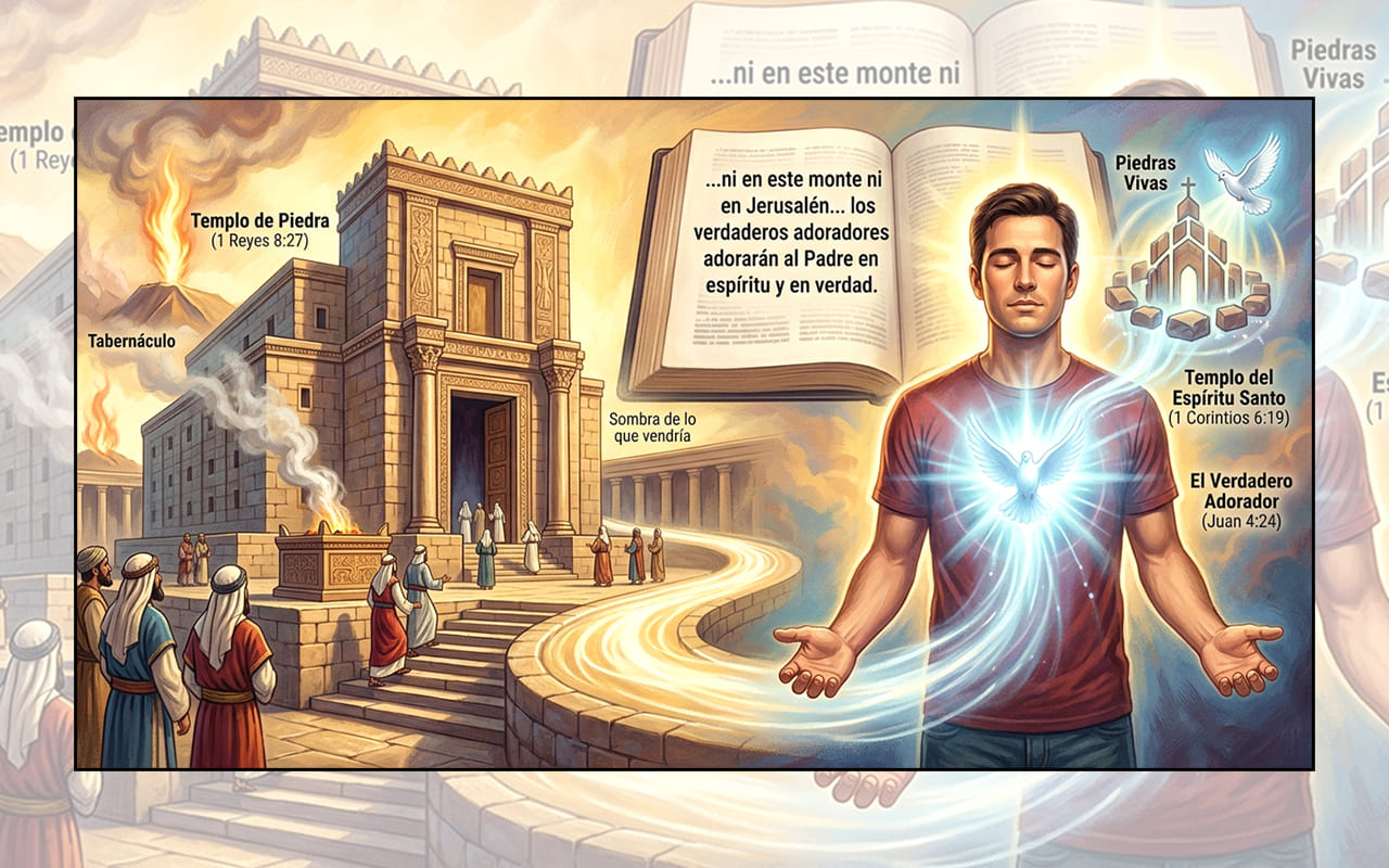 Del templo hecho por manos de hombres al templo del Espíritu Santo (Eclesiastés 5.1-7) WEB
