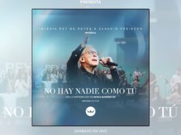Iglesia Rey de reyes presenta el tema “No hay nadie como tú”, junto a Marco Barrientos