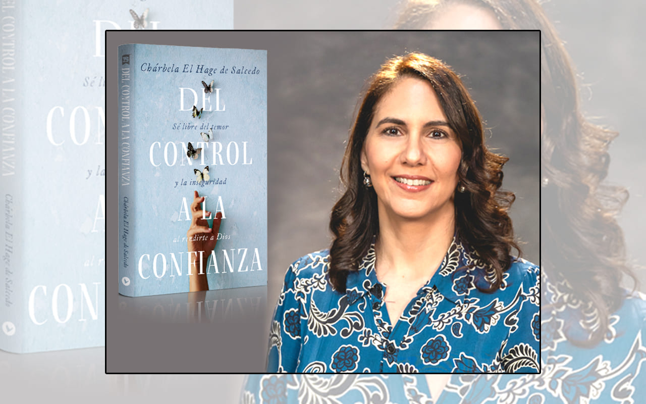 La autora dominicana Chárbela El Hage de Salcedo presenta su nuevo libro Del control a la confianza WEB