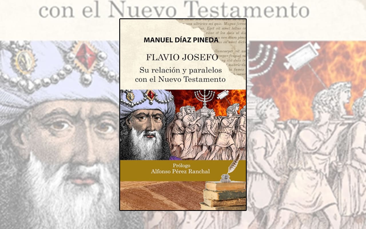 Manuel Díaz Pineda presenta su nuevo libro _Flavio Josefo Su relación y paralelos con el Nuevo Testamento WEB