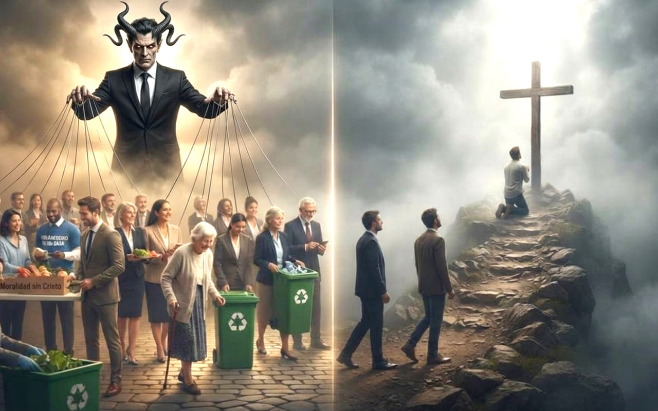 Satanás no se opone a la buena moral WEB